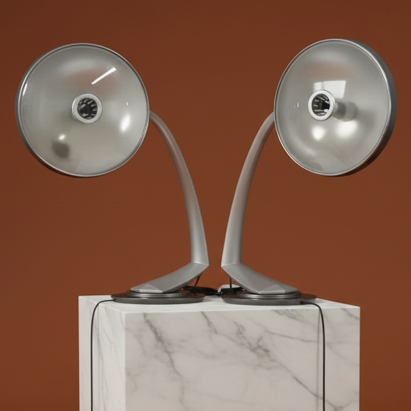 FASE. PAREJA LÁMPARAS BOOMERANG 2000