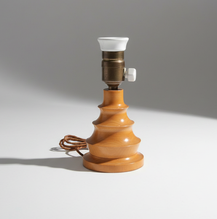 LAMPARITA DE MADERA SUECIA AÑOS 40