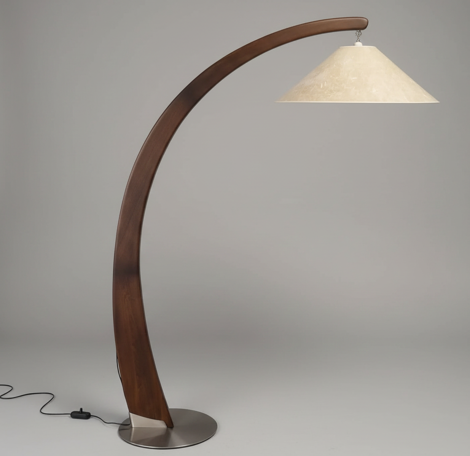 NATUZZI . LÁMPARA DE PIE LUNA.