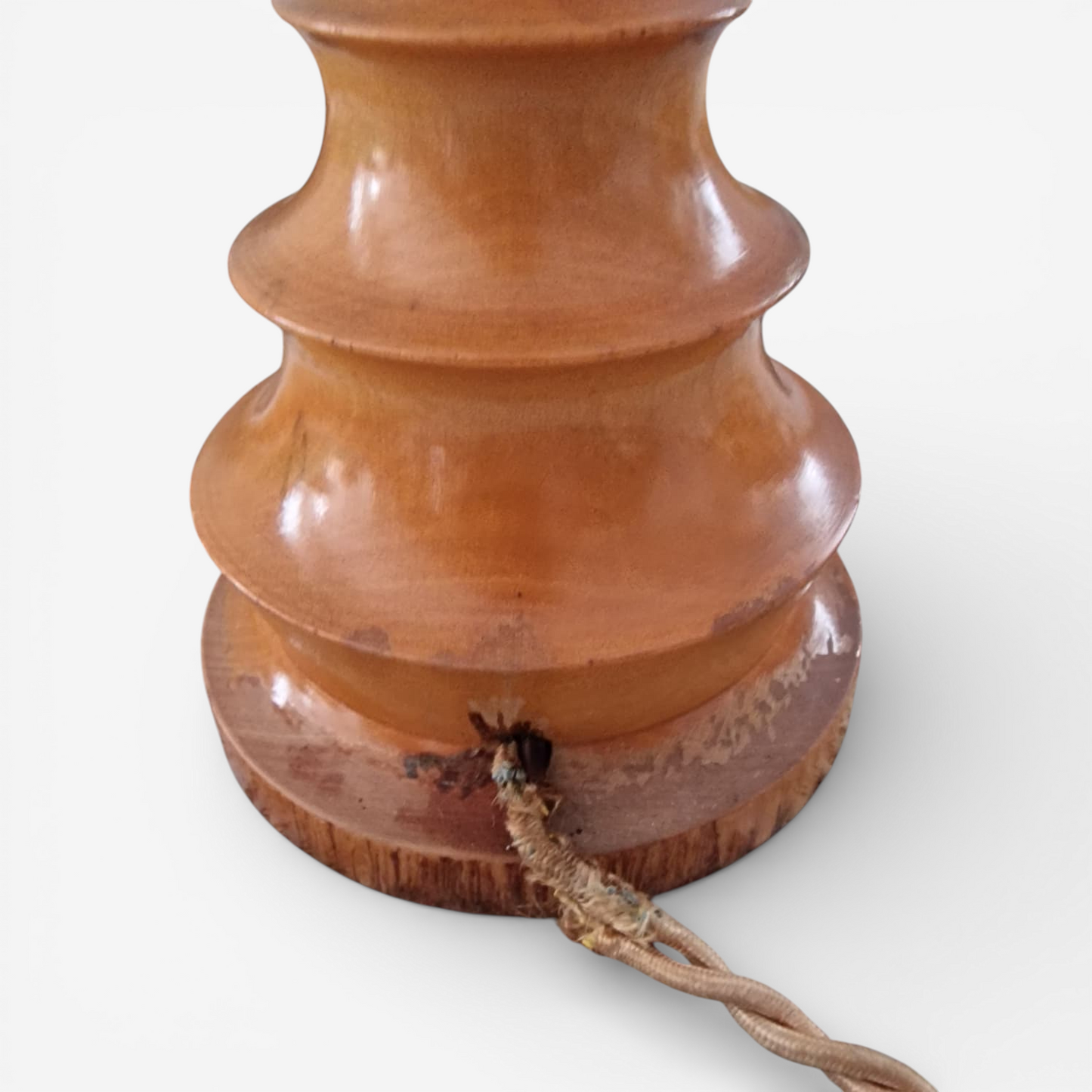LAMPARITA DE MADERA SUECIA AÑOS 40