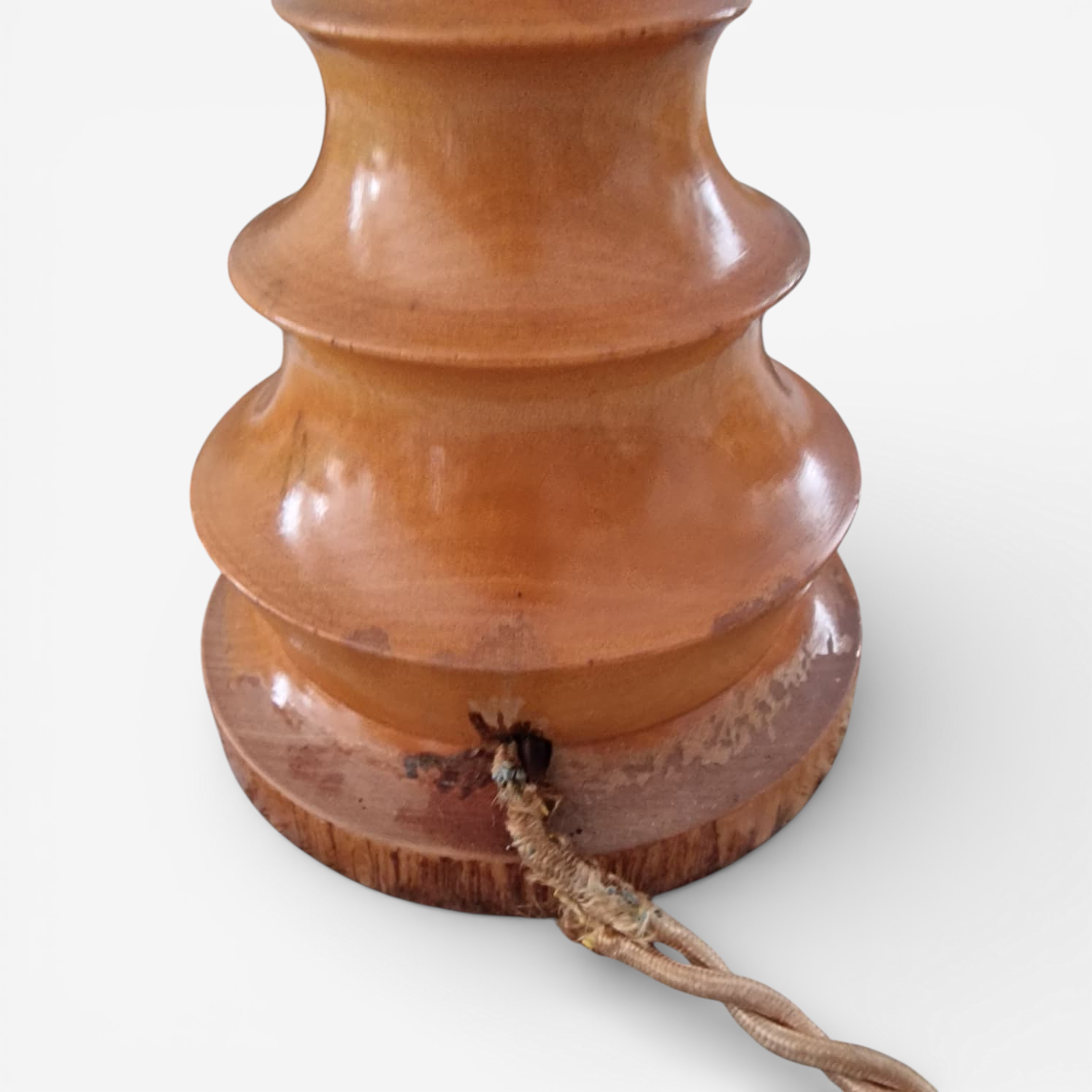 LAMPARITA DE MADERA SUECIA AÑOS 40