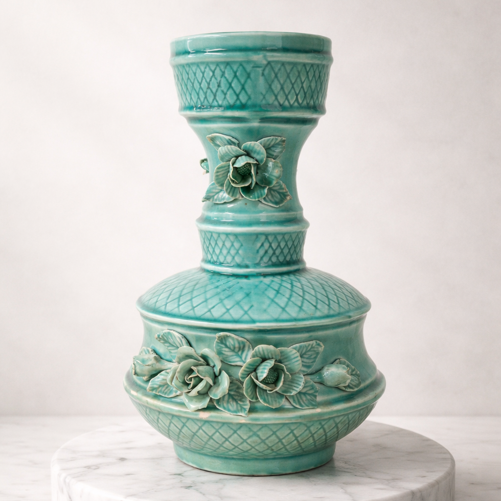 Jarrón cerámica de Manises.