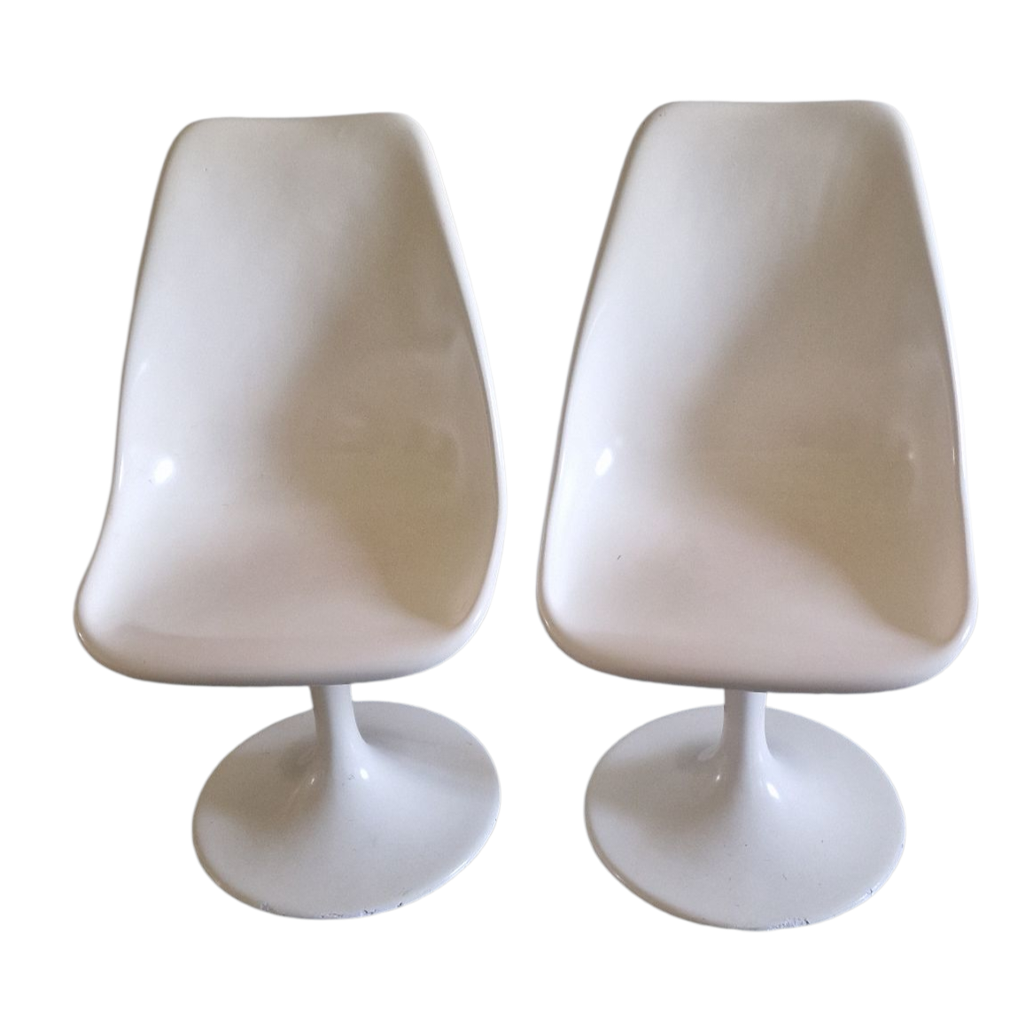 PAREJA DE SILLAS VINTAGE DE FIBRA